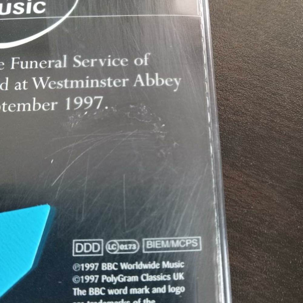 Diana collectors collectible CD 1997 funeral. BBC recording - Picture 4 of 6